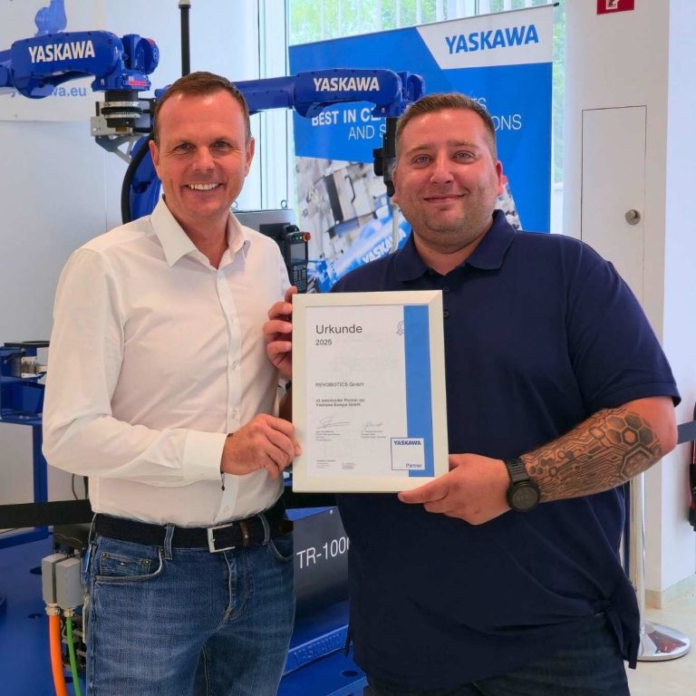 Urkundenübergabe bei Yaskawa in Allershausen